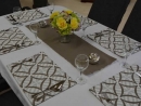 Table setting reversible Coolum Stone/Kona Stone